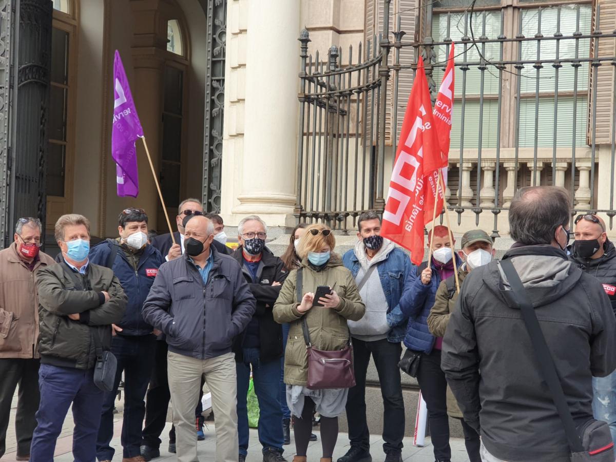 Concentracin de CCOO en Funcin Pblica