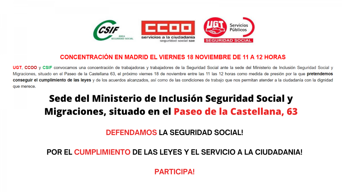 Concentracin en Madrid