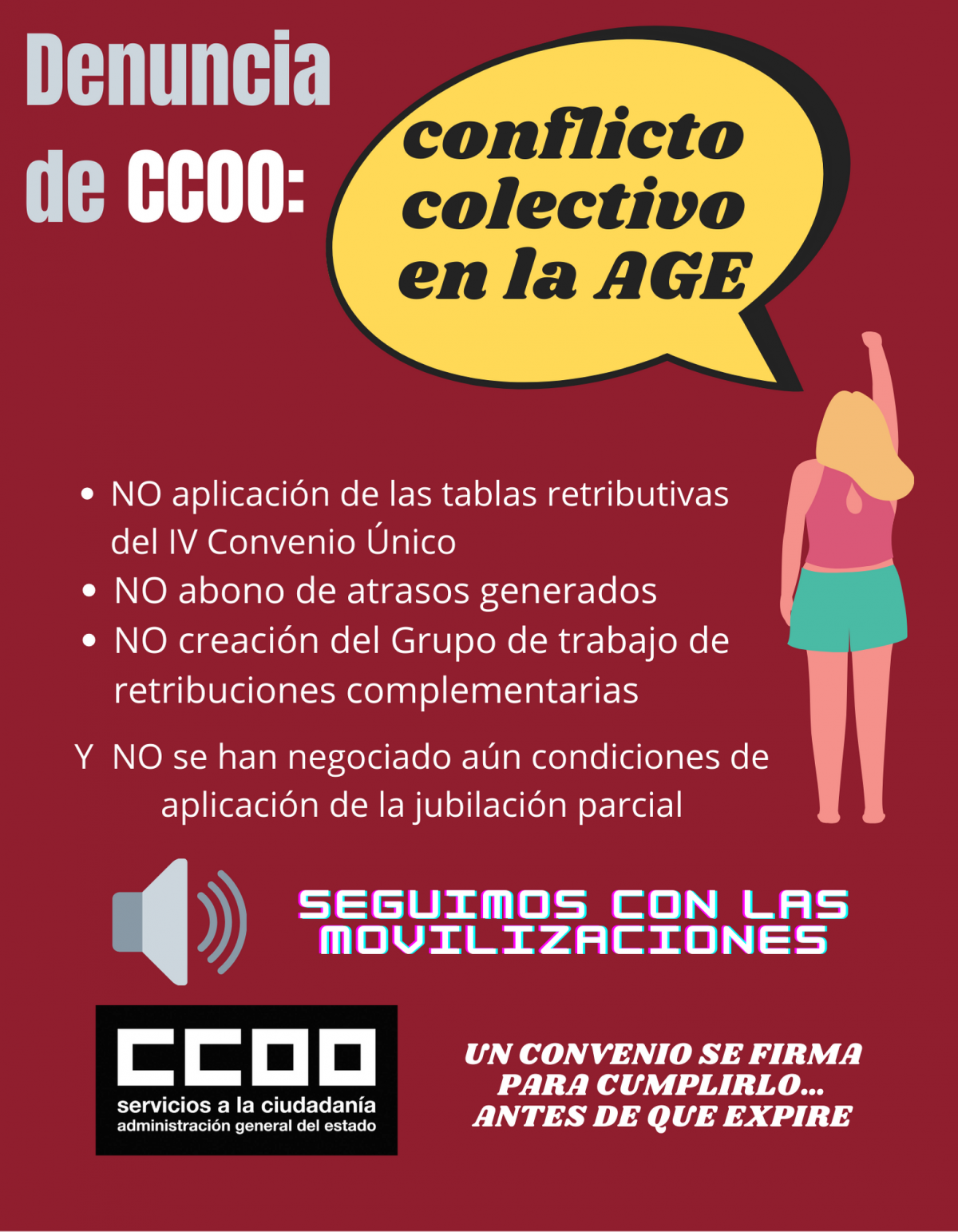 Conflicto Colectivo en la AGE