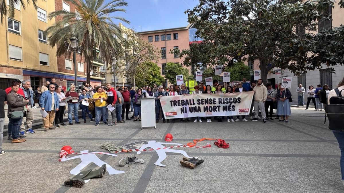 Acte de CCOO PV a Valncia.