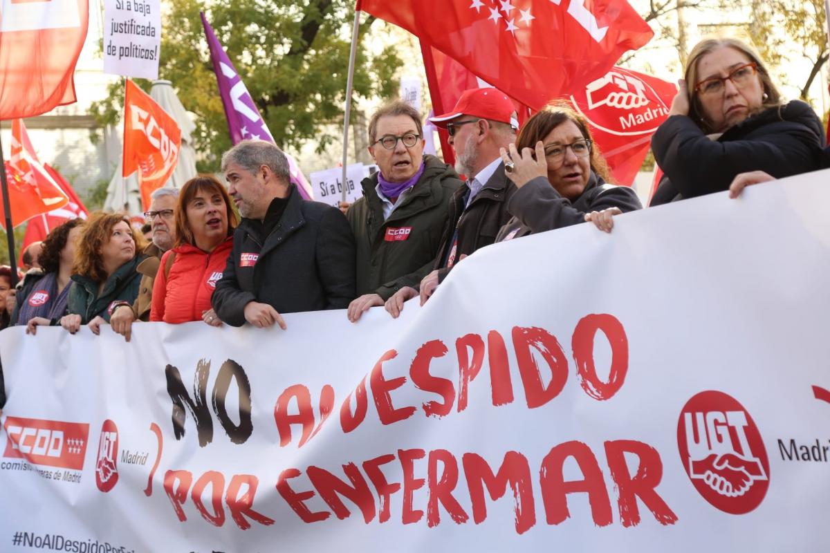 27 de noviembre 2019 #NoAlDespidoPorEnfermar