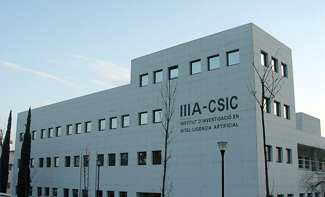 Edificio del IIIA-CSIC en la Universitat Autonma de Barcelona.