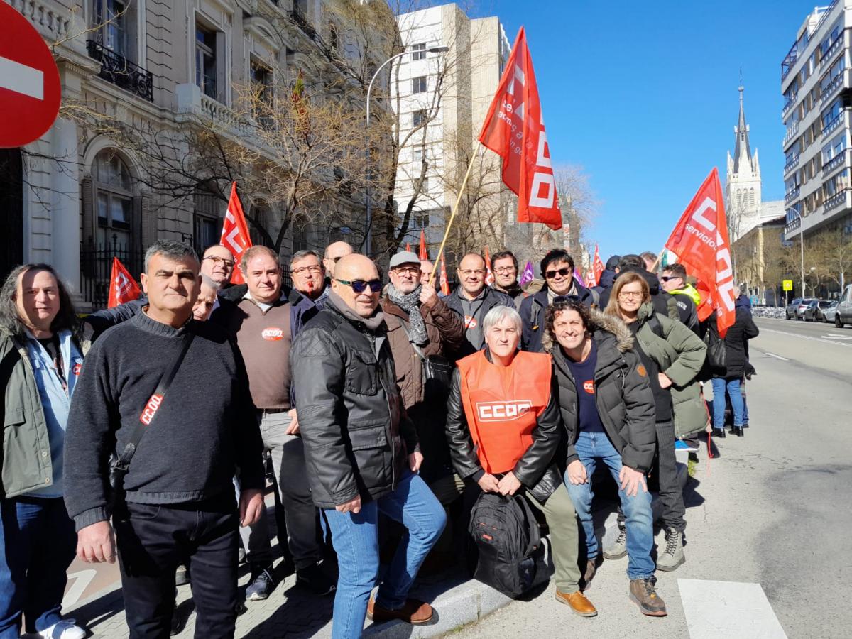 Concentracin #LFPAGE ante la Secretara de Estado de la Funcin Pblica