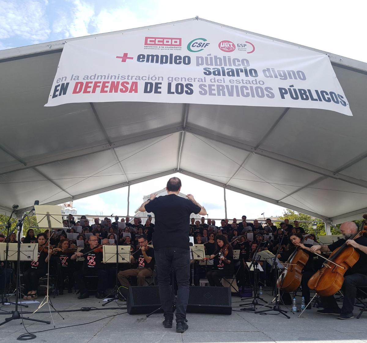 Concierto 27 mayo 2018 en Defensa de los Servicios Pblicos