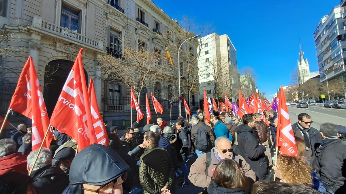 Concentracin #LFPAGE ante la Secretara de Estado de la Funcin Pblica