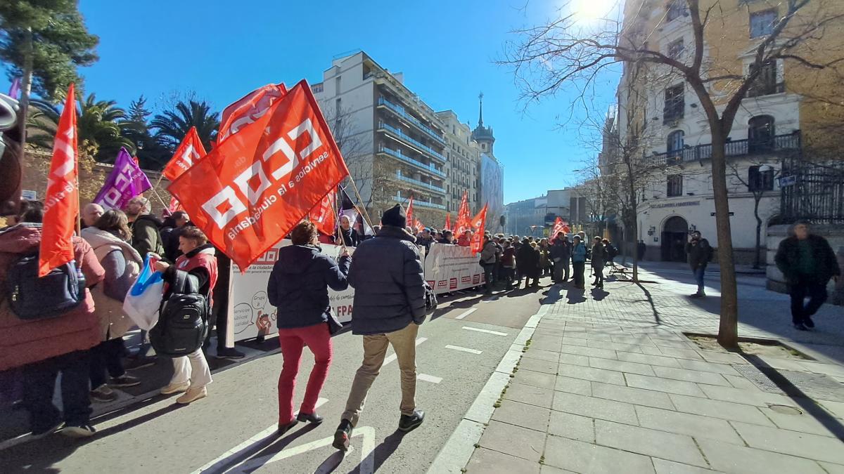 Concentracin #LFPAGE ante la Secretara de Estado de la Funcin Pblica