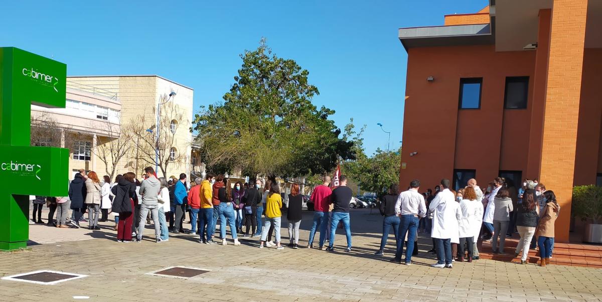Concentraciones del 2M ante los centros de trabajo dependientes del Consejo Superior de Investigaciones Cientficas (CSIC).