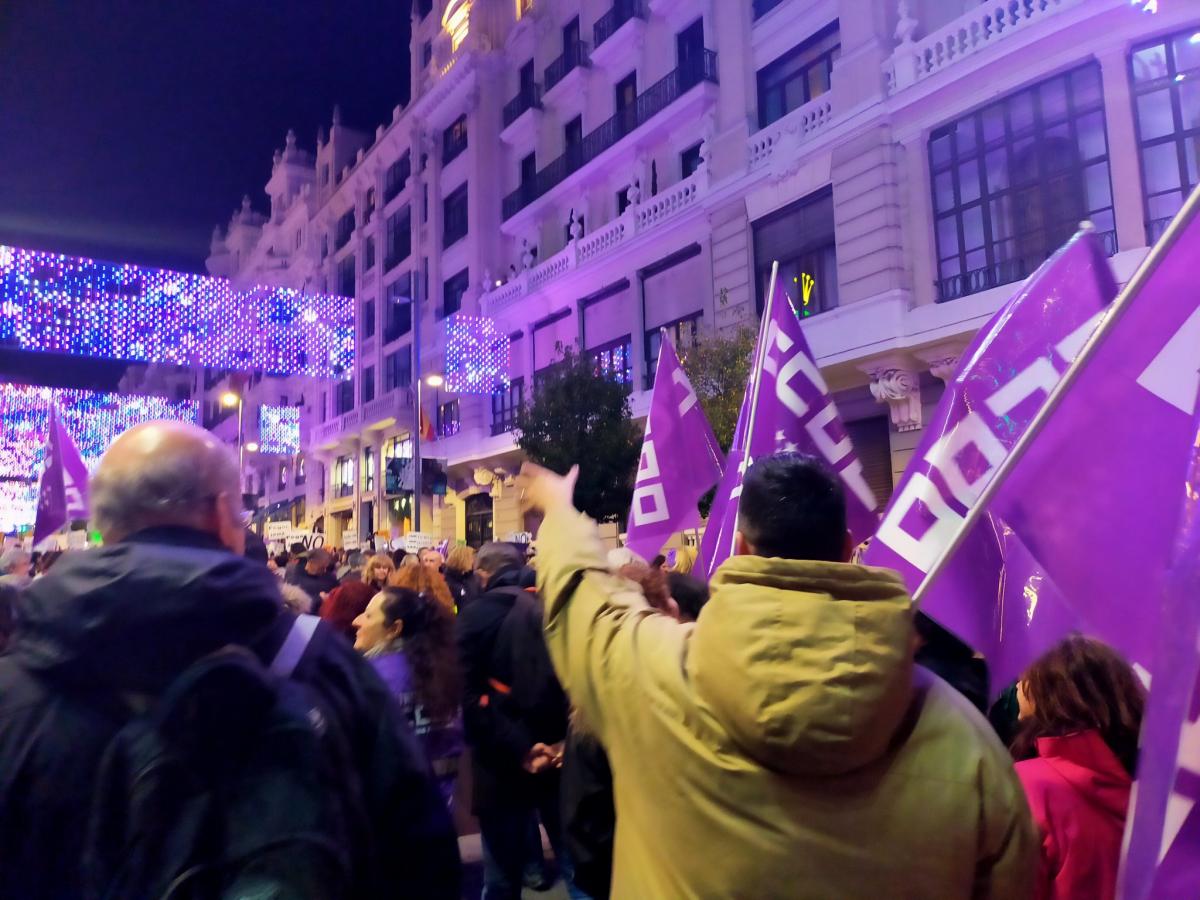 Manifestacin del #25N