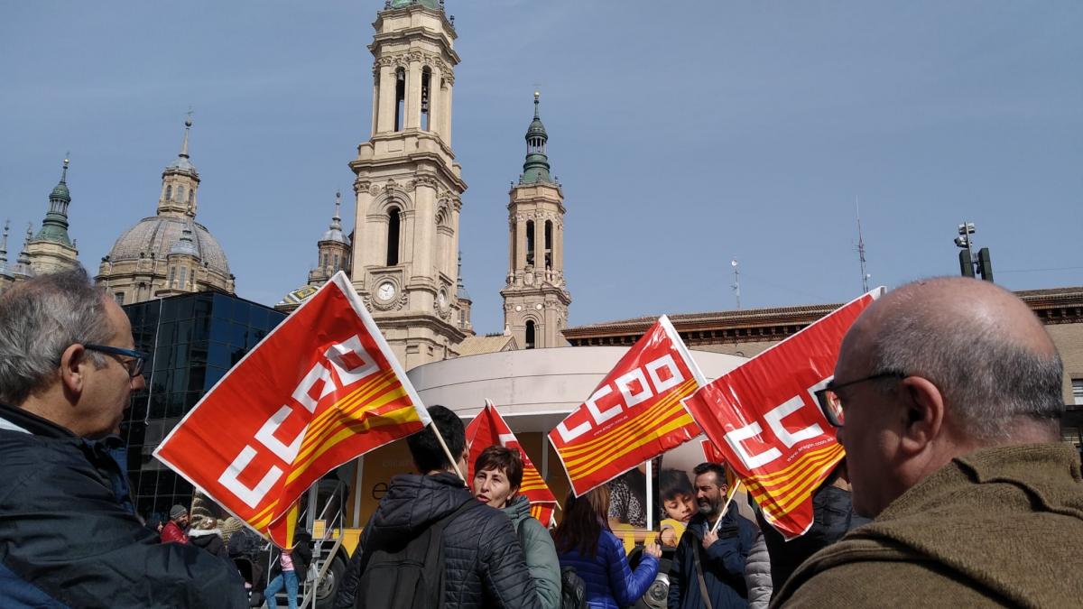 Concentracin #LFPAGE en Zaragoza