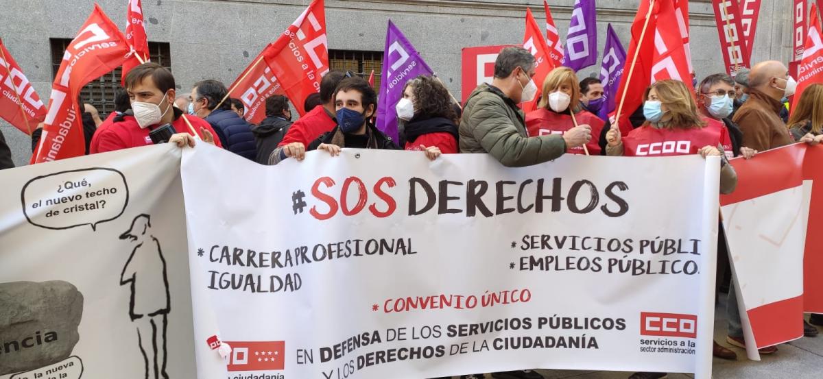 CCOO exige el cumplimiento de los acuerdos y la recuperacin de la negociacin en el rea pblica.