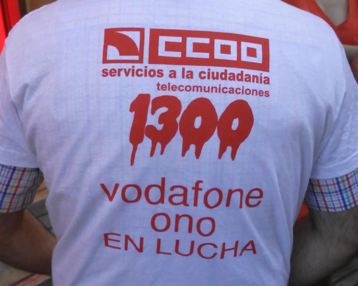 La plantilla de Vodafone-ONO y CCOO rechazan la propuesta de la empresa