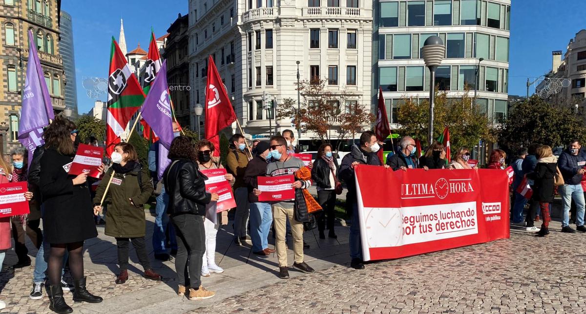 CCOO exige el cumplimiento de los acuerdos y la recuperacin de la negociacin en el rea pblica (Euskadi).