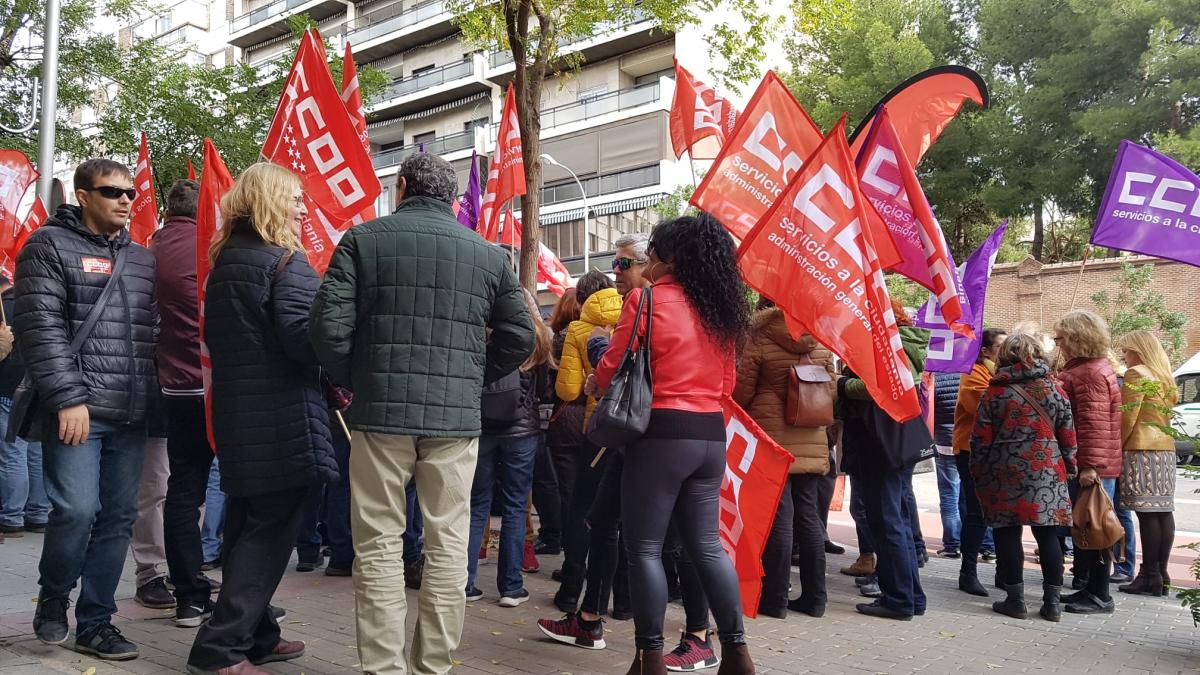 Concentracin 7N #AhoraCumple en la Secretara de Estado de Funcin Pblica
